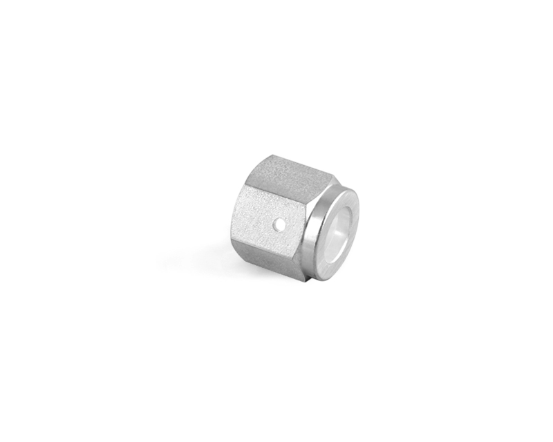 316 SS, FITOK FO Series O-ring Face Seal Fitting, Female Nut, 1/4&quot; FO