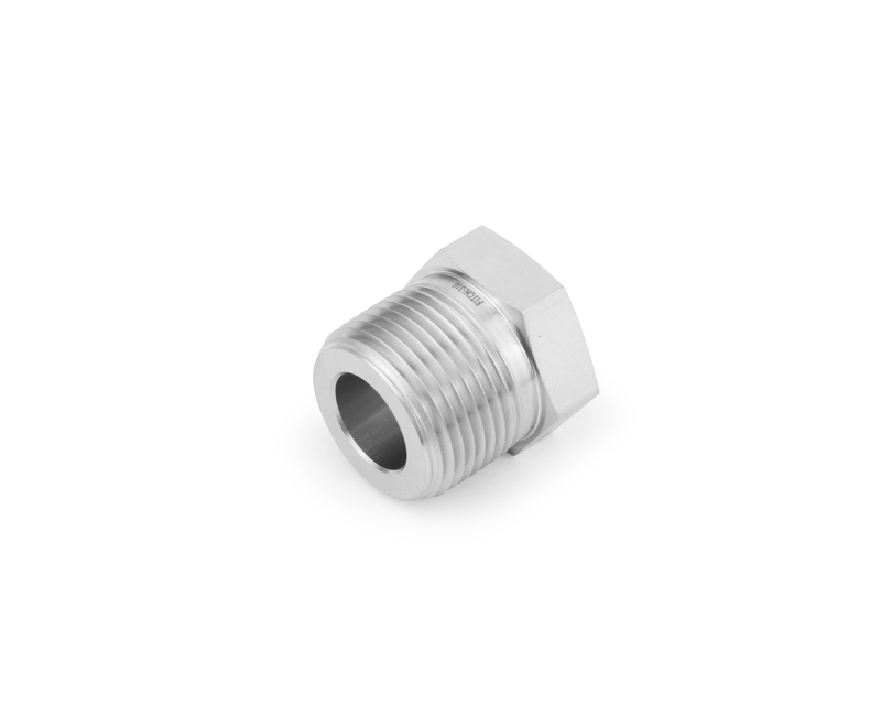 316SS, Pipe Fitting,Reducing Bushing,M20 x 1.5mm Male Metric Thread x 1/4" Female NPT 