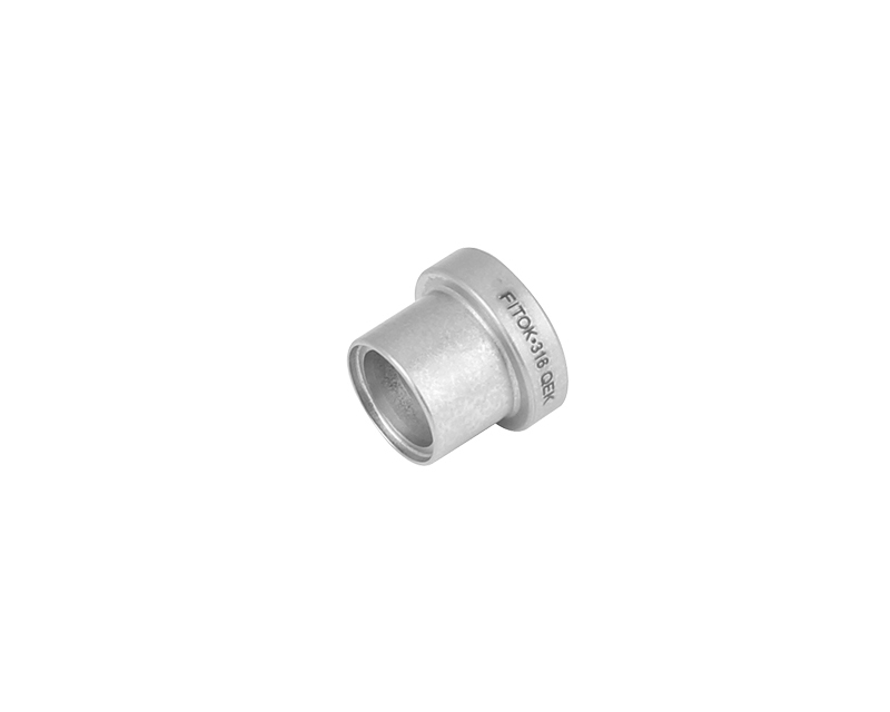 316 SS, FITOK 20D Series Medium Pressure Tube Fitting, Front Ferrule, 1/2" O.D.