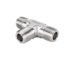 [SS-PMT-NS4] Male Tee, 316SS, 3Ports x 1/4in. (M)NPT