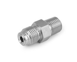 [SS-CM-FR8-NS6] 316 SS, FITOK FR Series Metal Gasket Face Seal Fitting, FR Body to Male NPT, 1/2&quot; FR x 3/8 Male NPT