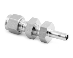 [SS-BR-FL2-FT2] 316 SS, FITOK 6 Series Tube Fitting, Bulkhead Reducer, 1/8&quot; O.D. × 1/8&quot; O.D.