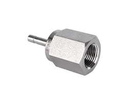 [SS-AF-MT12-RT8] 316 SS, FITOK 6 Series Tube Fitting, Female Adapter, 12mm O.D. × 1/2 Female ISO Tapered Thread(RT)