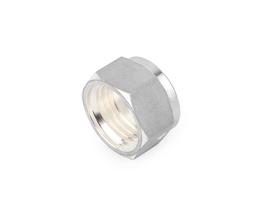 [SS-N-FO16-B] 316 SS, FITOK FO Series O-ring Face Seal Fitting, Blind Nut, 1&quot; FO