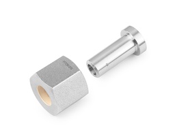 [SS-PUW-MS27-MTB20] 316 SS, FITOK 6 Series Weld Fitting, Pipe to Tube Butt Weld, M27×2 Metric Thread(MS) × 20mm O.D. Tube Butt Weld