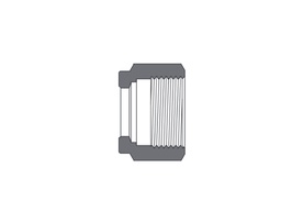 [B-N-FL8] Brass, FITOK 6 Series Tube Fitting, Nut, 1/2&quot; O.D.