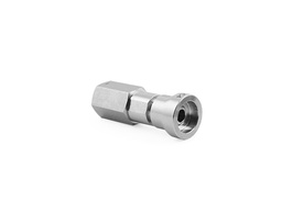 [SS-QC4-FNS2-B] Quick-connect Body, 316SS,Body, QC4 Series, O-ring: FKM, Connection: 1/8in. (F)NPT, Body with valve, shuts off when uncoupled