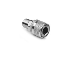 [SS-QF8-FL8-B] Quick-connect Body, 316SS,O-ring: FKM, QF8 Series, Connection: 1/2in. Tube OD, 2-Ferrule