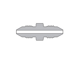 [SS-MMA-MM9-MM6] 316 SS, FITOK AMH Series Adapter Fitting, Male to Male, 9/16&quot; × 3/8&quot; Male 20M Series Medium Pressure Coned and Threaded Connection