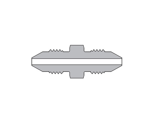 [SS-MMA-MM9-MM6] 316 SS, FITOK AMH Series Adapter Fitting, Male to Male, 9/16" × 3/8" Male 20M Series Medium Pressure Coned and Threaded Connection