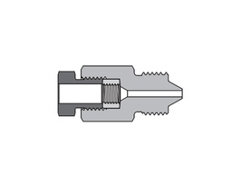 [SS-FMA-MF6-HM4] 316 SS, FITOK AMH Series Adapter Fitting, Female to Male, 3/8&quot; Female 20M Series Medium Pressure × 1/4&quot; Male 60 Series High Pressure, Coned and Threaded Connection