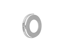[6L-GT-FR8-AS-UP] 316L SS, FITOK FR Series Face Seal Fitting, Side-load Retainer, 1/2&quot; FR, Unplated