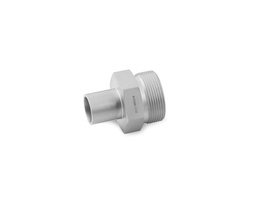 [6L-CW-TFO8-TB8] 316L SS, FITOK TFO Series L-ring Face Seal Fitting, Tube Butt Weld Body, 1/2&quot; Tube OD.